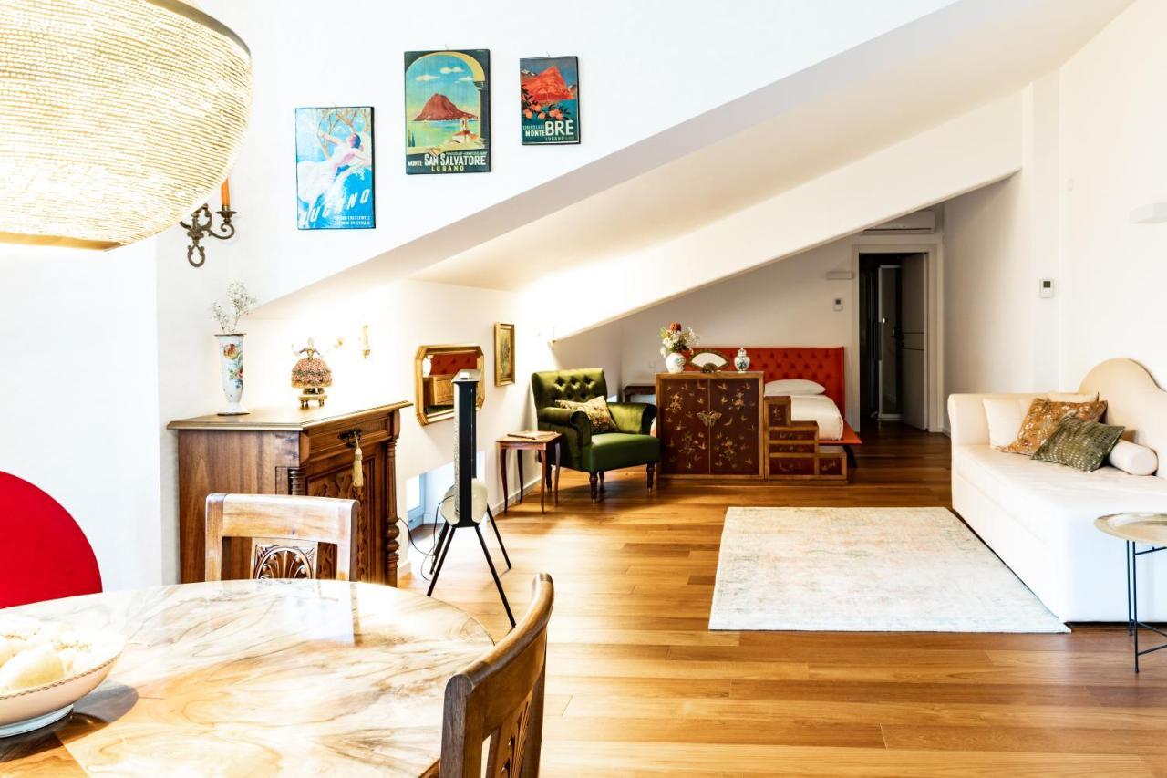 Al Ciani Balcony Suite Lugano Exterior photo